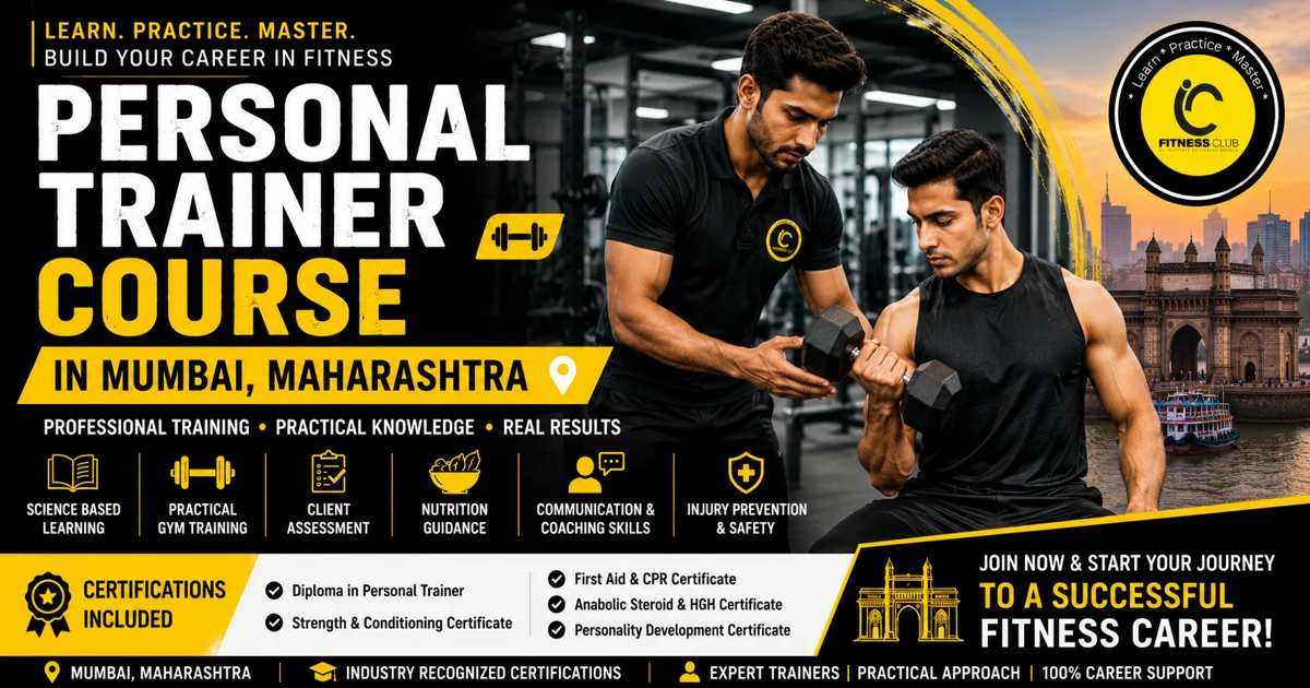 Personal Trainer Course in Mumbai Maharashtra