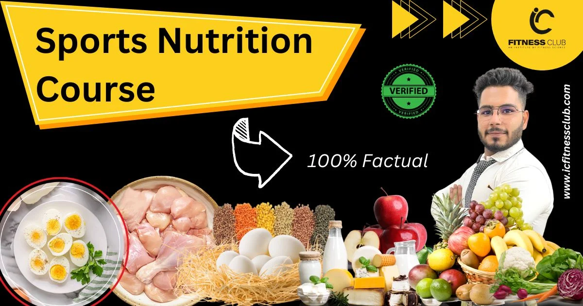 Sports Nutrition Course - IC Fitness Club