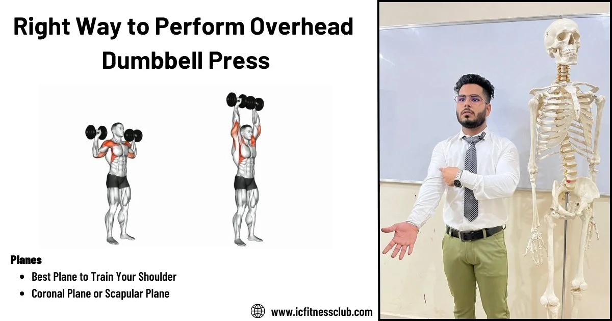 Right way to Do Overhead Dumbbell Press