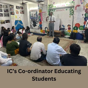 IC's Co-Ordinator Educating Studnets