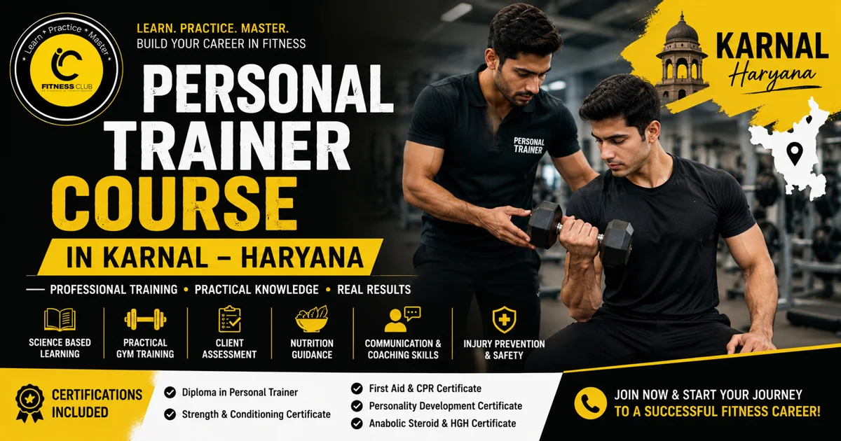 Personal Trainer Course in Karnal - Haryana