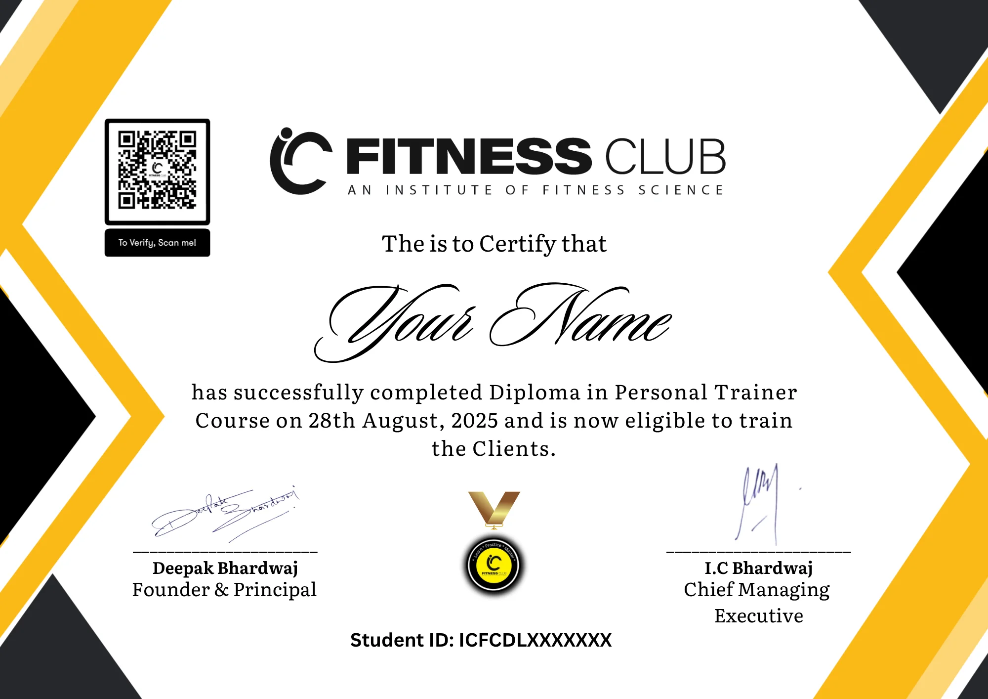 Diploma in Personal Trainer Certificate