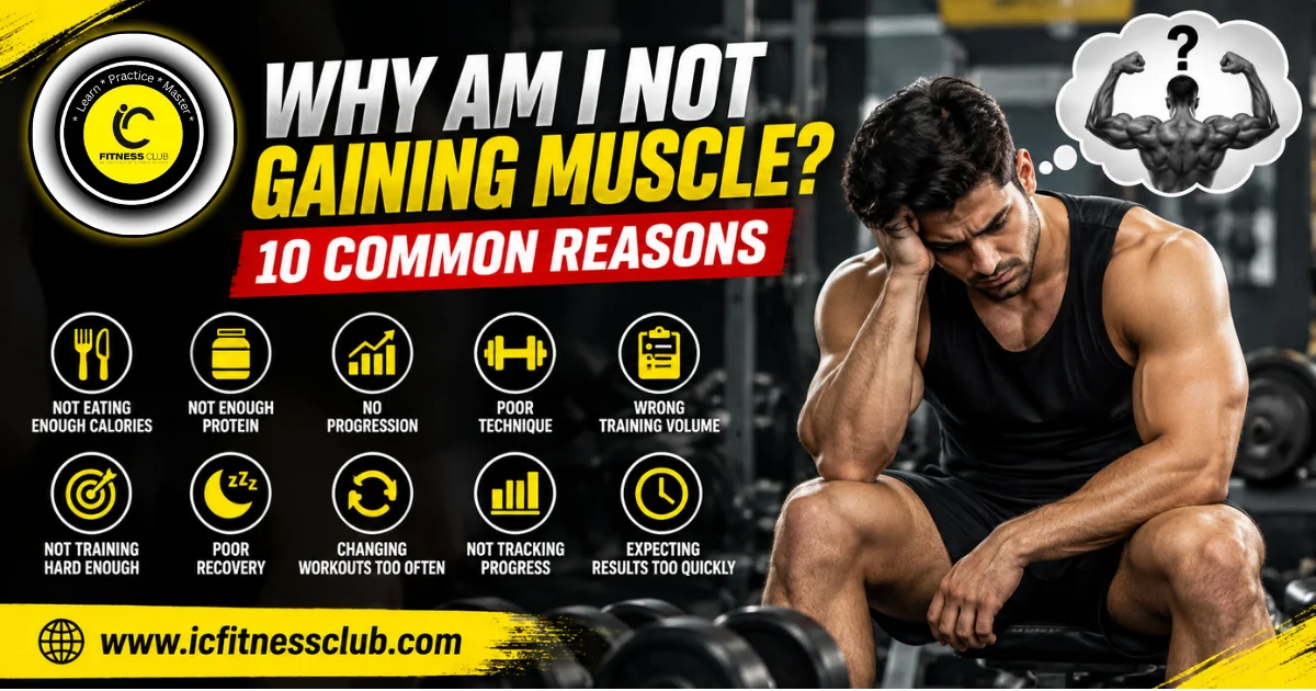 Why Am I Not Gaining Muscle? 10 Common Reasons